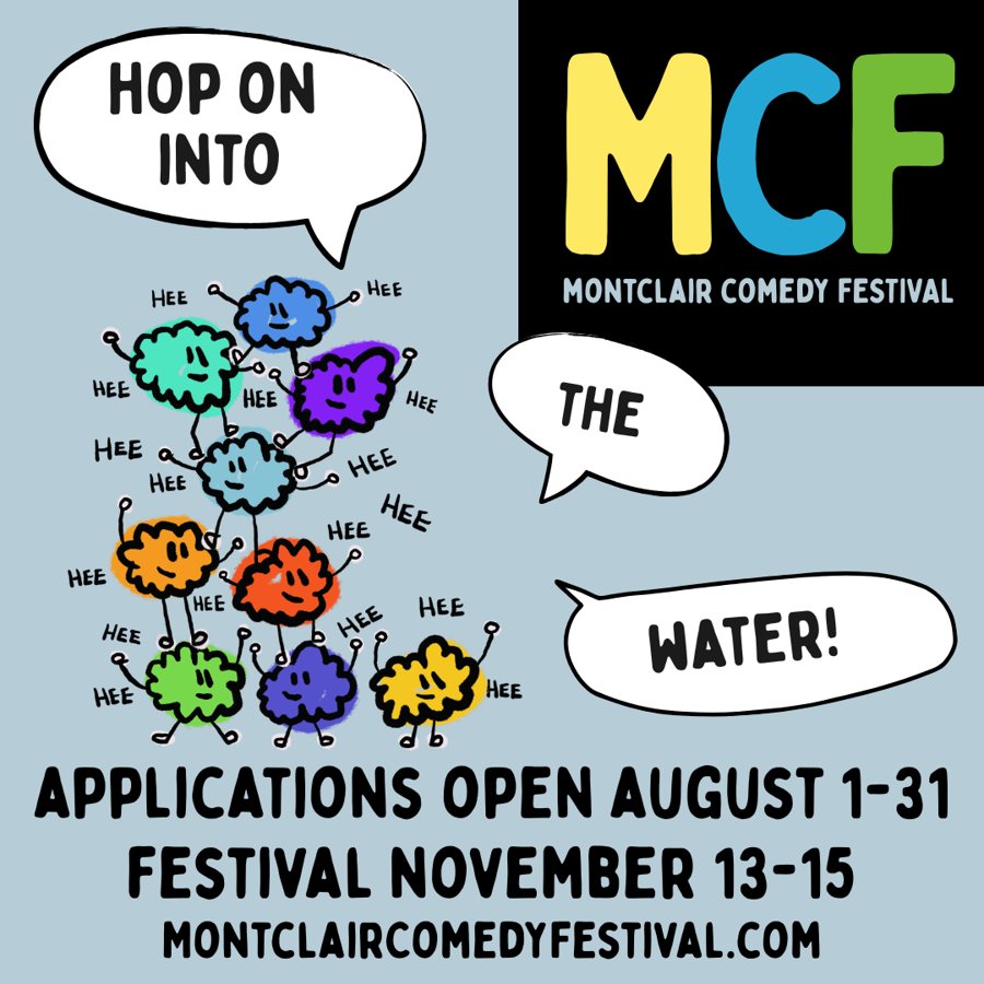 Montclair Comedy Festival poster